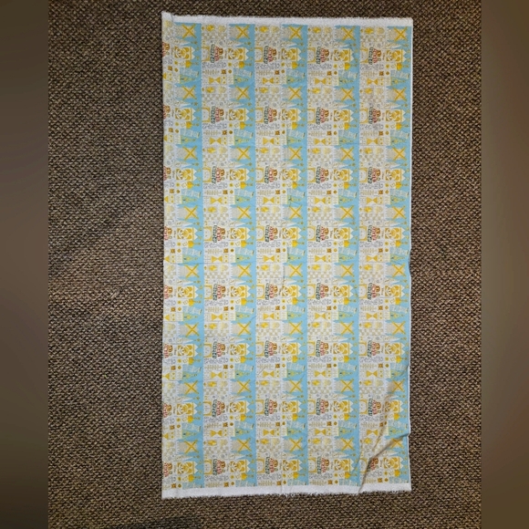 It's A Small World Fabric Approx 1.75 Yds - Picture 1 of 4